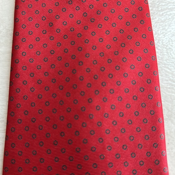 Vintage Mark of California Mens Red  Tie - Picture 2 of 7